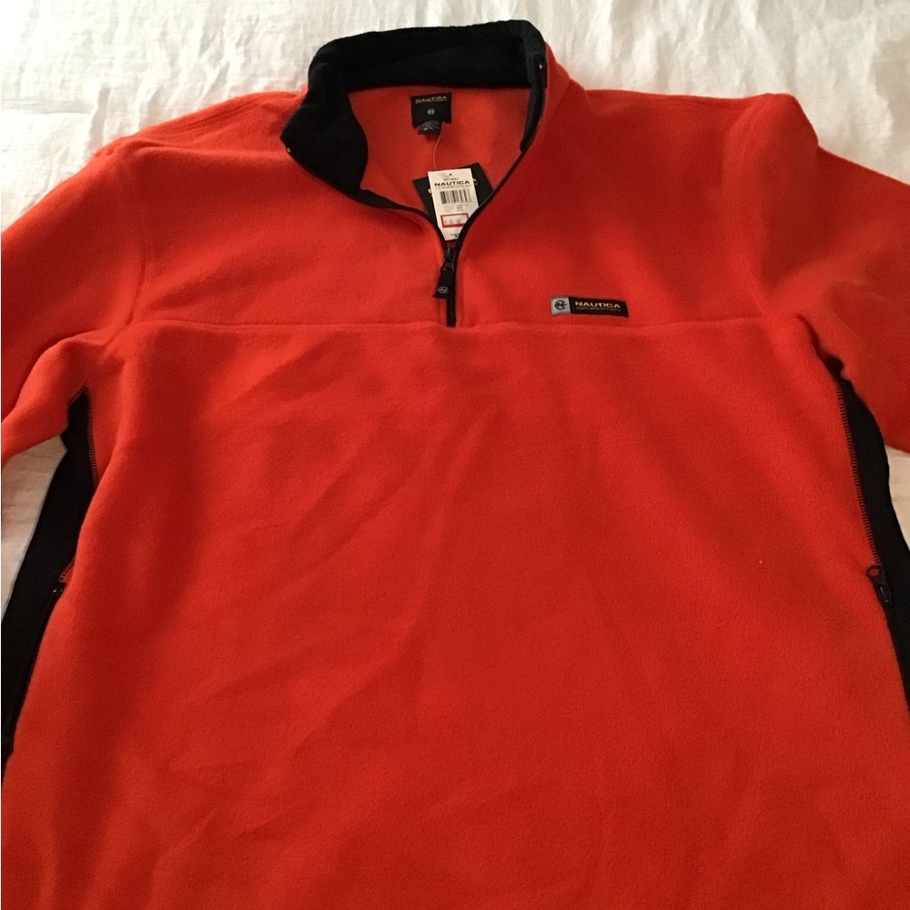 Vintage 90’s Deadstock With Tags Nautica Competition 1/2 Zip Fleece XL